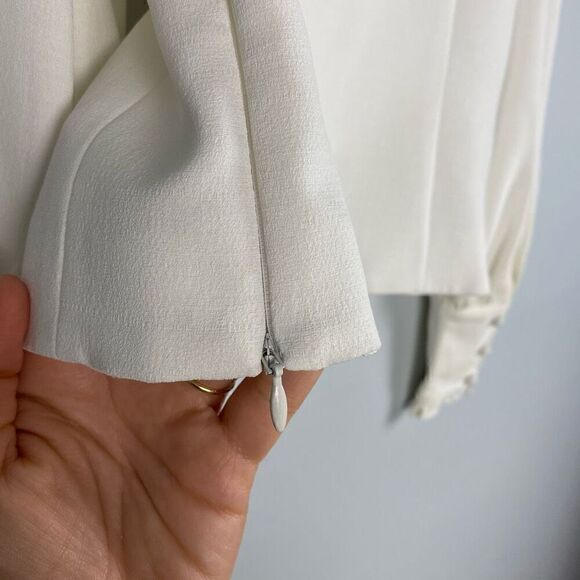 Claudie Pierlot Bravo Crepe Long Sleeve Top - Picture 10 of 10